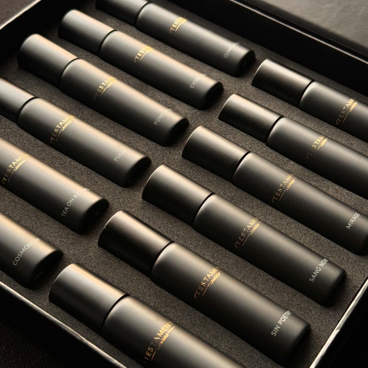 COLLECTION TESTAMENT * COFFRET DE VOYAGE 12x15ML Extrait de Parfum