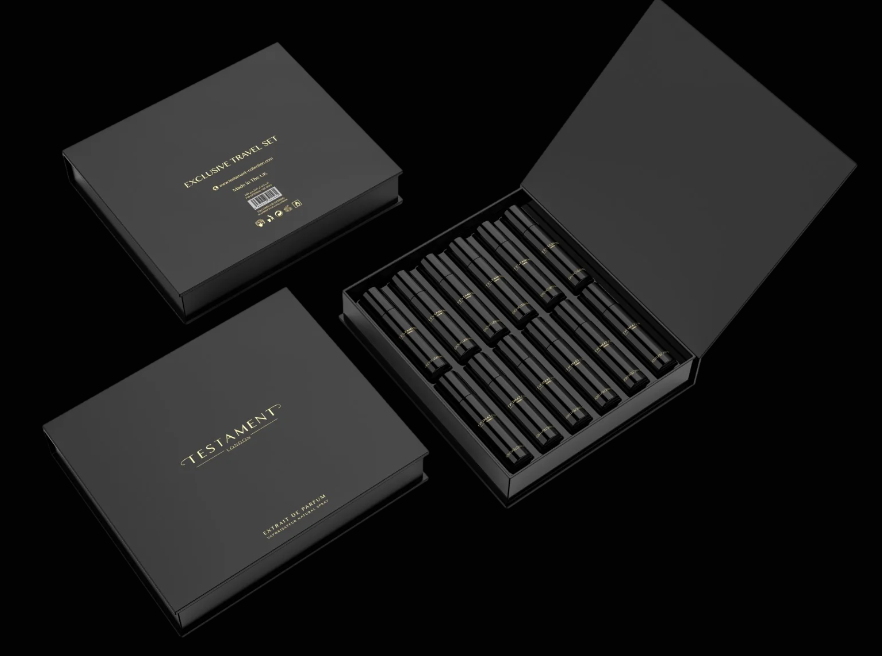 COLLECTION TESTAMENT * COFFRET DE VOYAGE 12x15ML Extrait de Parfum