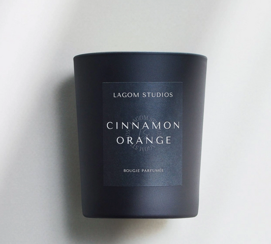 Lagom Studios - Bougie parfumée - Cannelle Orange 180 g