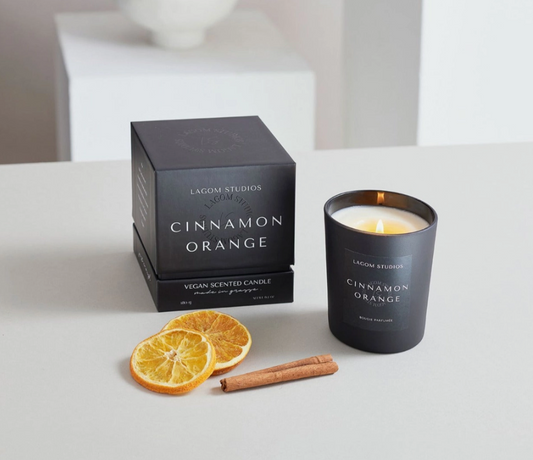 Lagom Studios - Bougie parfumée - Cannelle Orange 180 g
